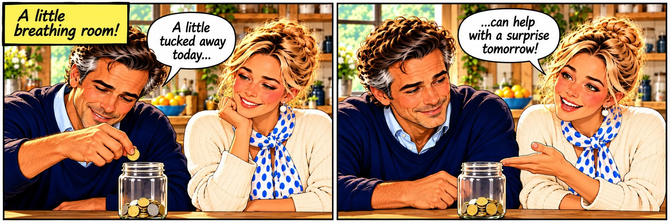 A short family comic about lights out!